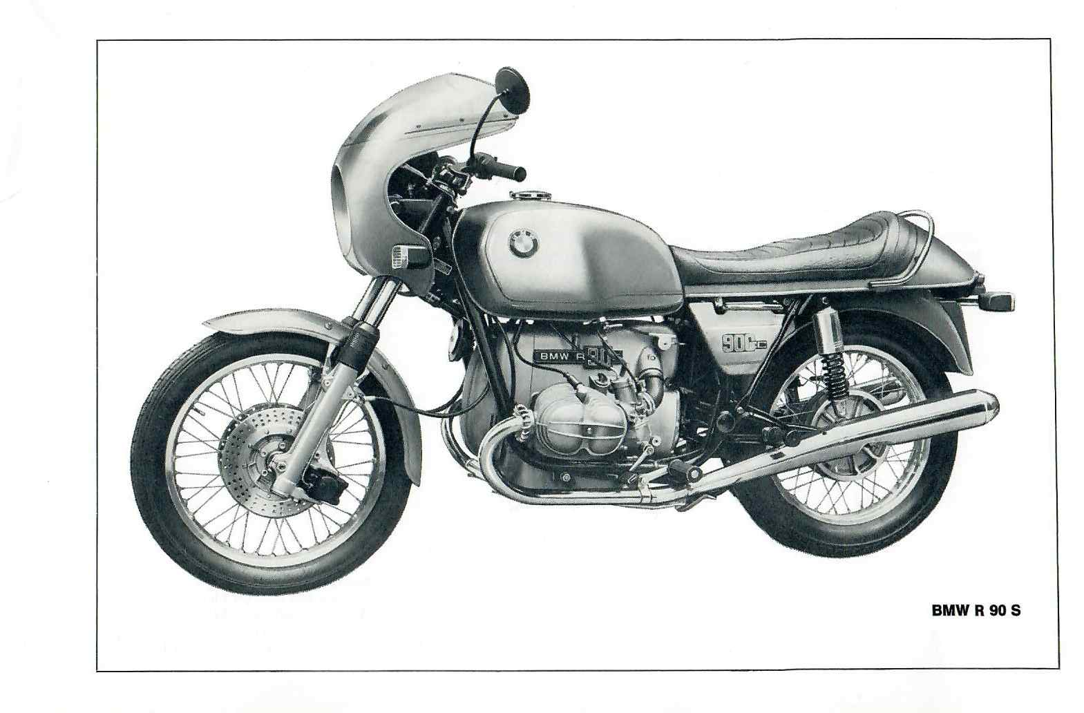 BMW BETRIEBSANLEITUNG R 60/6 - R 75/6 - R 90 /6 - R 90 S - Vintage ...