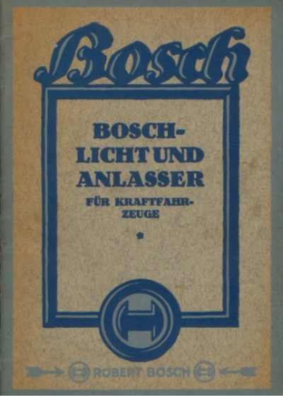 BoschLichtAnlasser [website]