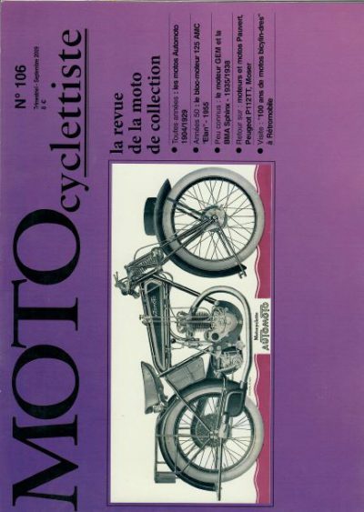 MotoCyclettisteNo. 106