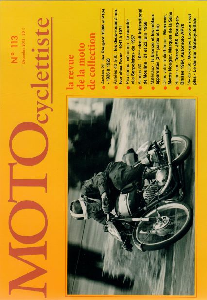 MotoCyclettisteNo. 113