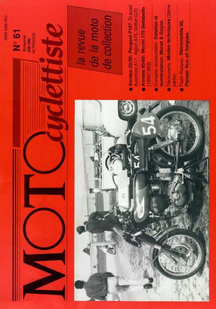 MotoCyclettisteNo.61