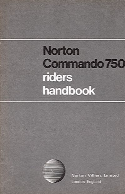 NortonCommando750RidersHandbook