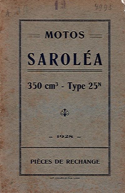 SaroleaPiecesRechange350cm1928