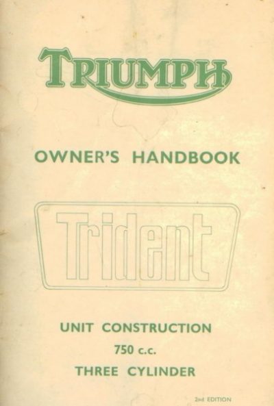 TriumphOwnersHandbookTrident2nded [website]
