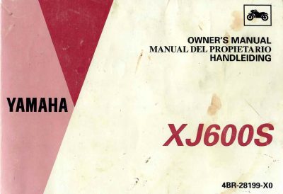 YamahaXJ600SOwnersManual